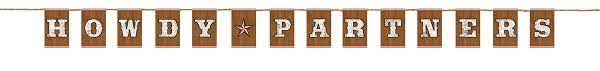 Western Letter Banner