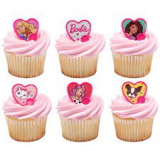 Barbie Cupcake Rings