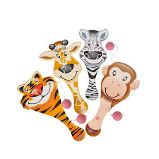 Zoo Animal Paddleballs