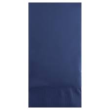 True Navy Blue Guest Towels - 16ct.