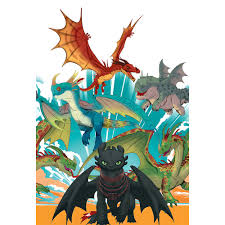 How to Train Your Dragon Plastic Rect. Tablecover
