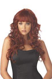 Burgundy Impulse Adult Wig