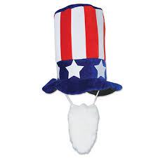 Patriotic Hat w/Beard