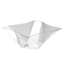 161oz. Clear Twisted Bowl
