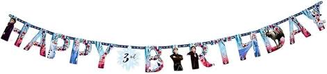 Frozen 2 "Add an Age" Letter Banner - 10.5ft x 10"