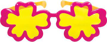 Jumbo Hibiscus Glasses