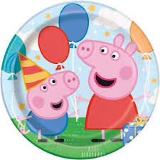 Peppa Pig 9" Paper Plates - 8ct.