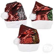 Flip Sequin Santa Hat