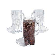 Plastic Cowboy Boot Mug
