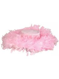 Pink Feather Show Daddy Hat