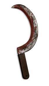 Plastic Bloody Sickle