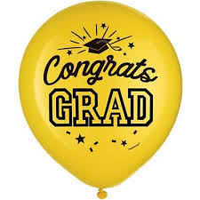 Graduation Helium Balloons - Pick Up In Store