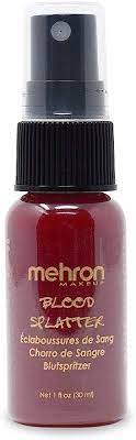 Blood Splatter Spray Bottle