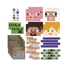 Minecraft Favor Pack - 48pcs.