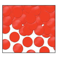 Red Confetti Dots - 1oz