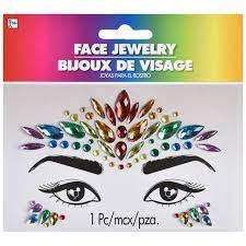 Rainbow Face Jewels