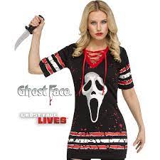 Ghost Face Adult Dress