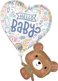 Baby Shower Helium Balloons - Pick Up In Store