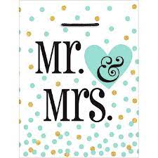 Mr and Mrs Medium Gift Bag