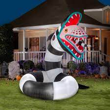 Inflatable Airblown Beetlejuice Sandworm