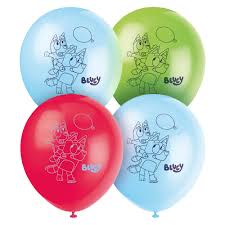 Bluey 12" Latex Balloons - 8ct.
