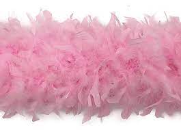 Light Pink Chandelle Boa