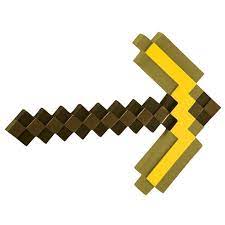 GOLD MINECRAFT PICKAXE