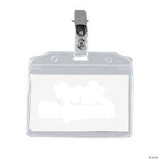 Clip-on Badge Holders