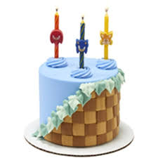6pc - Sonic The Hedgehog Candle Set
