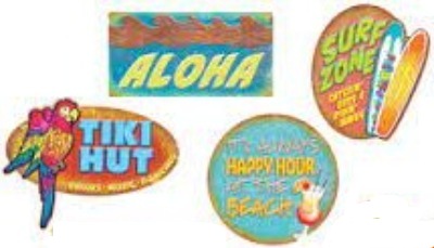 Luau Cutouts