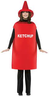 Adult Ketchup Costume