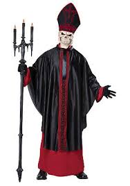 Black Mass Priest Adult Costume