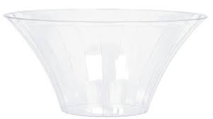 7" Clear Flared Bowl