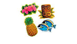 Luau Cutouts