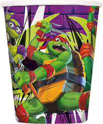 TMNT Mutant Mayhem 9oz. Paper Cups - 8ct.
