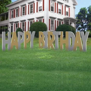 Birthday Yard Sign - 4pcs.