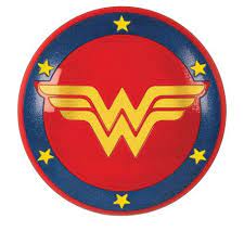 WONDER WOMAN GLITTER SHIELD