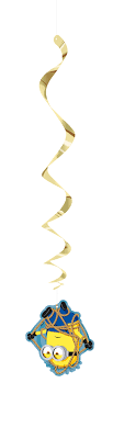 Despicable Me 4 Hanging Swirls