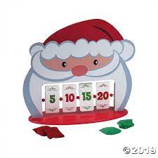 Santa Face Bean Bag Game