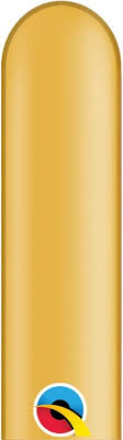 260Q Qualatex Balloons- Gold