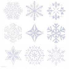 Glitter Snowflake Window Sticker