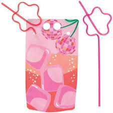 Cherry Party 18oz. Drink Pouches - 4ct.