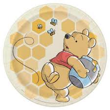 Winnie The Pooh 9" Plates