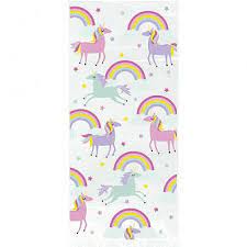 Unicorn Cello Treat Bags