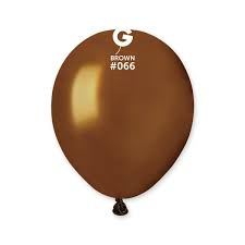 Metallic Brown Gemar Latex Balloons- #066