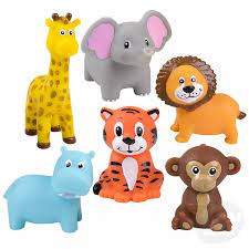 Vinyl 2" Zoo/Jungle Animals