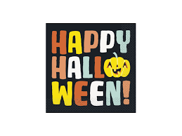 Pastel Halloween Luncheon Napkins