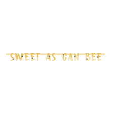 Winnie The Pooh "Sweet As Can Bee" Banner