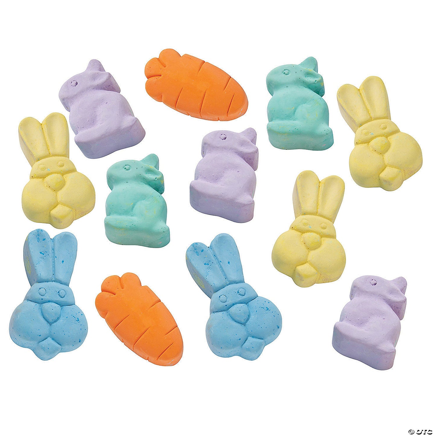 Easter Bunny Chalk Set - 6pcs.