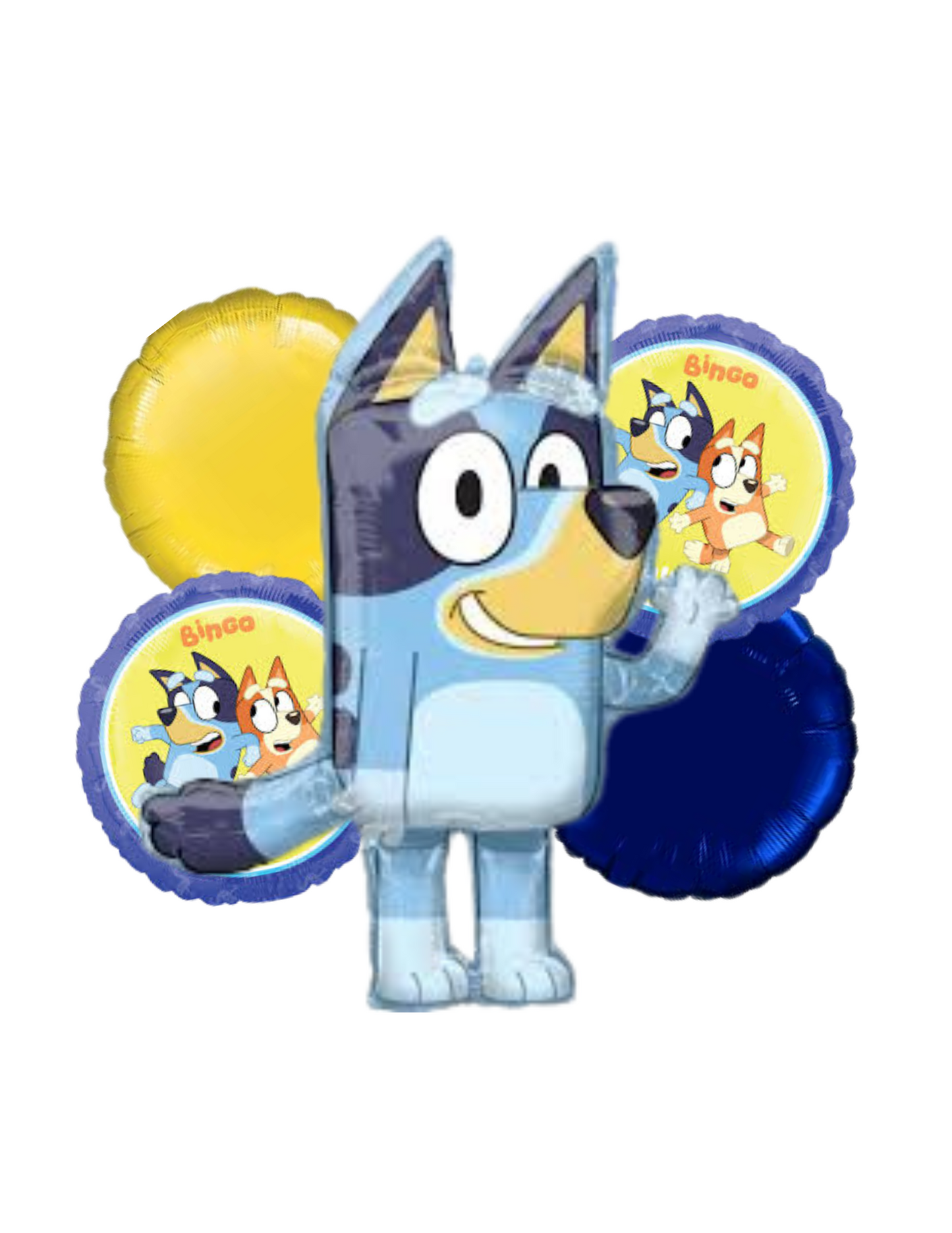 Bluey Helium Bouquet - Pick Up In-Store